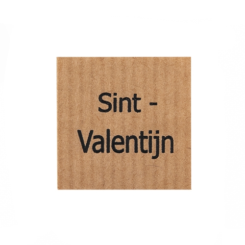 Wish label Sint-Valentijn kraft black 500pcs